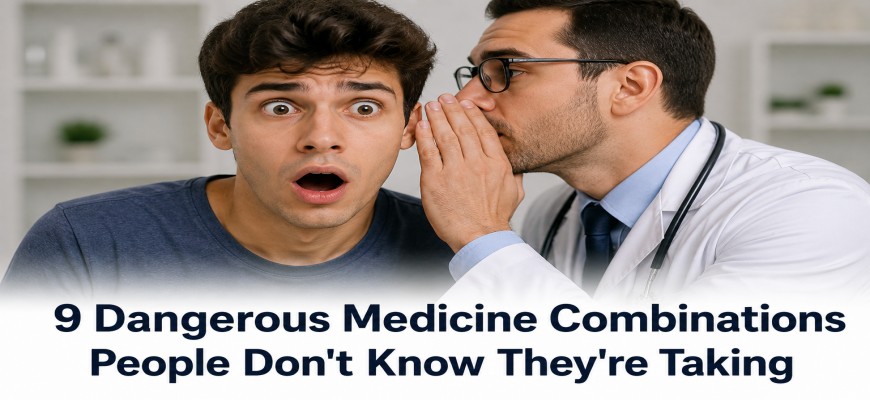 9 Dangerous Medicine Combinations People Don't Know They're Taking
